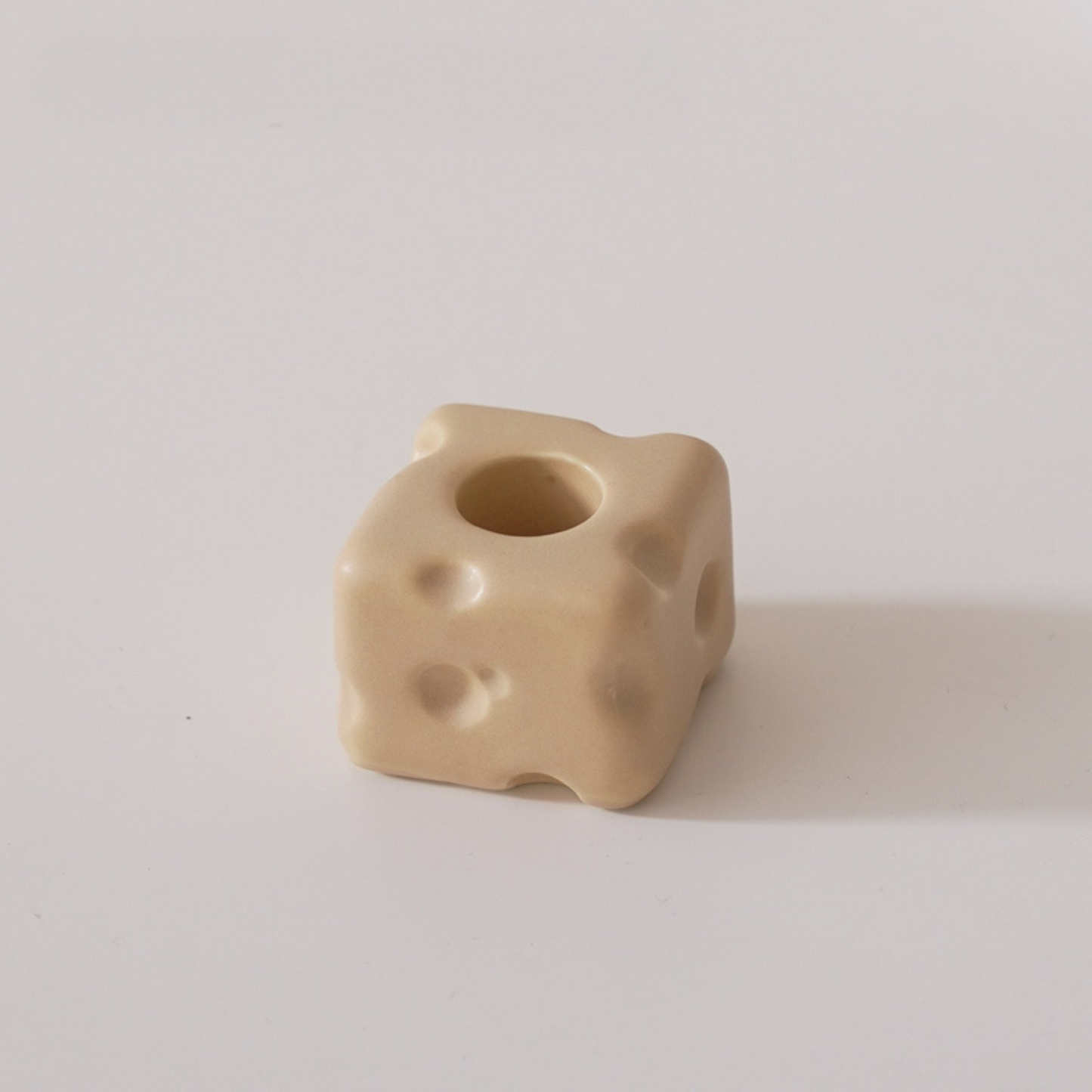 Ceramic Cheese Toothbrush Holder