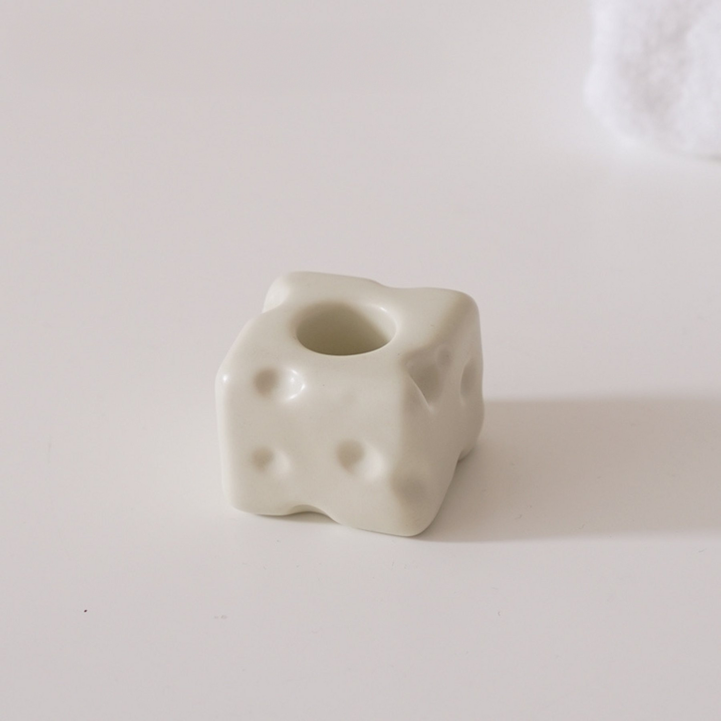 Ceramic Cheese Toothbrush Holder