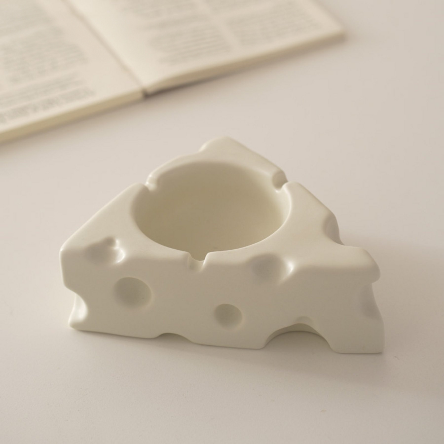 Cheesy Ceramic Ashtray