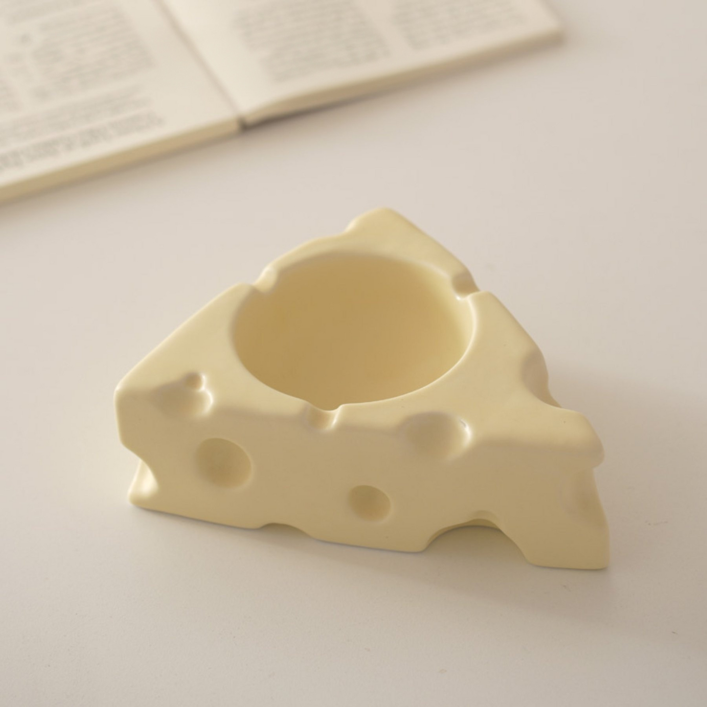 Cheesy Ceramic Ashtray