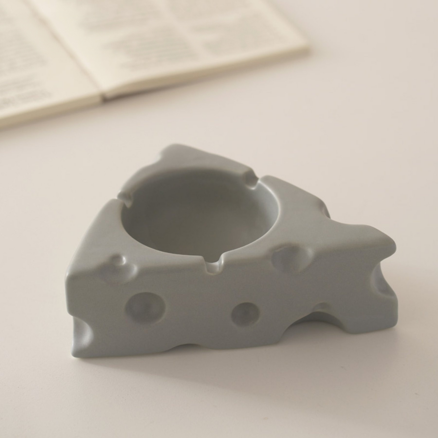 Cheesy Ceramic Ashtray