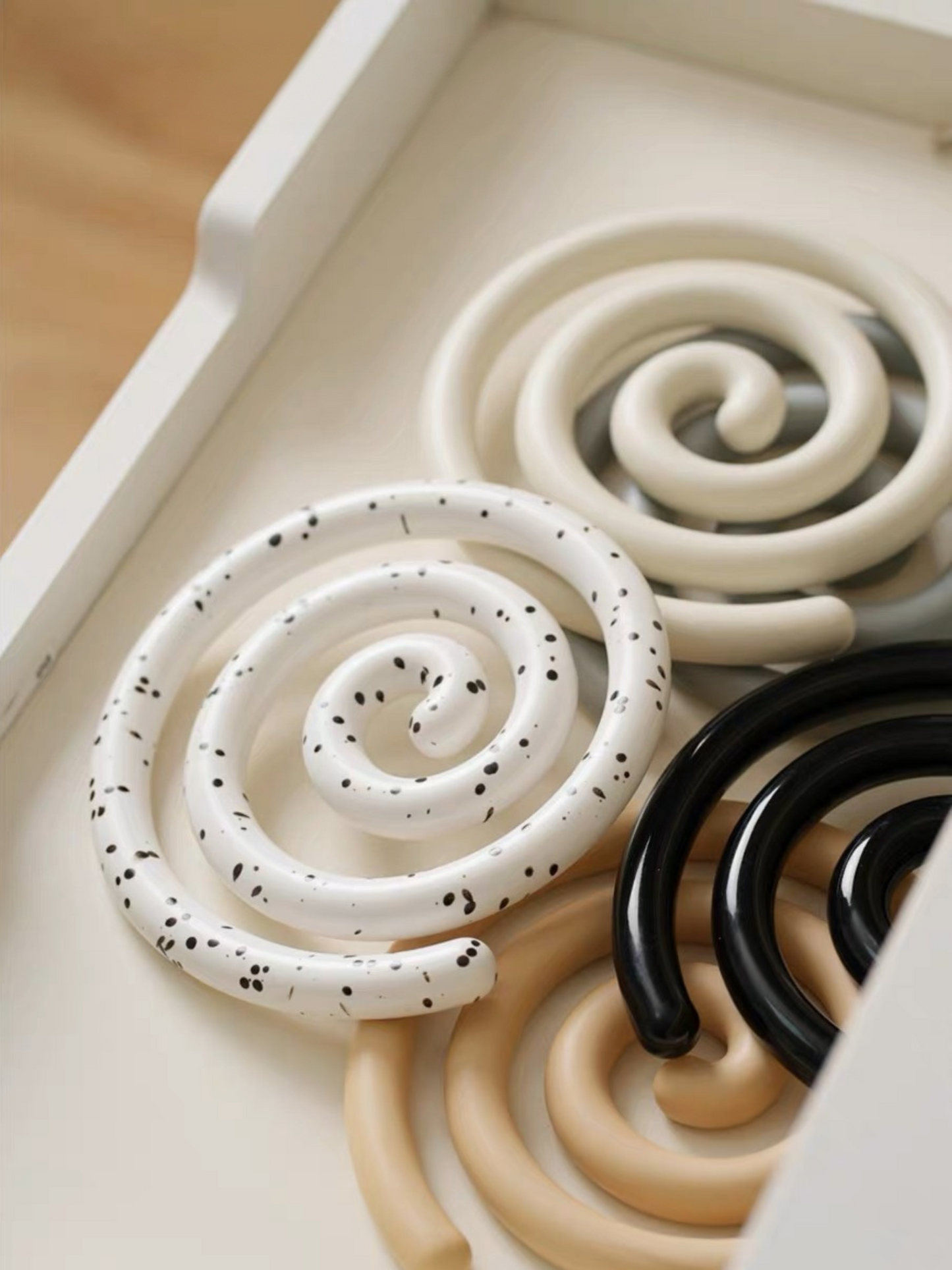 Vortex Ceramic Trivet