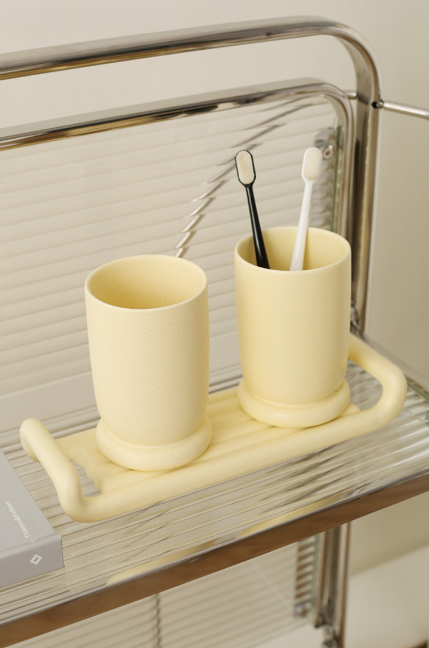 GeoCoil Ceramic Bath Tray