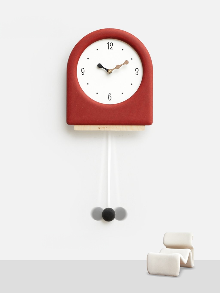 Playful Swing Wall Clock