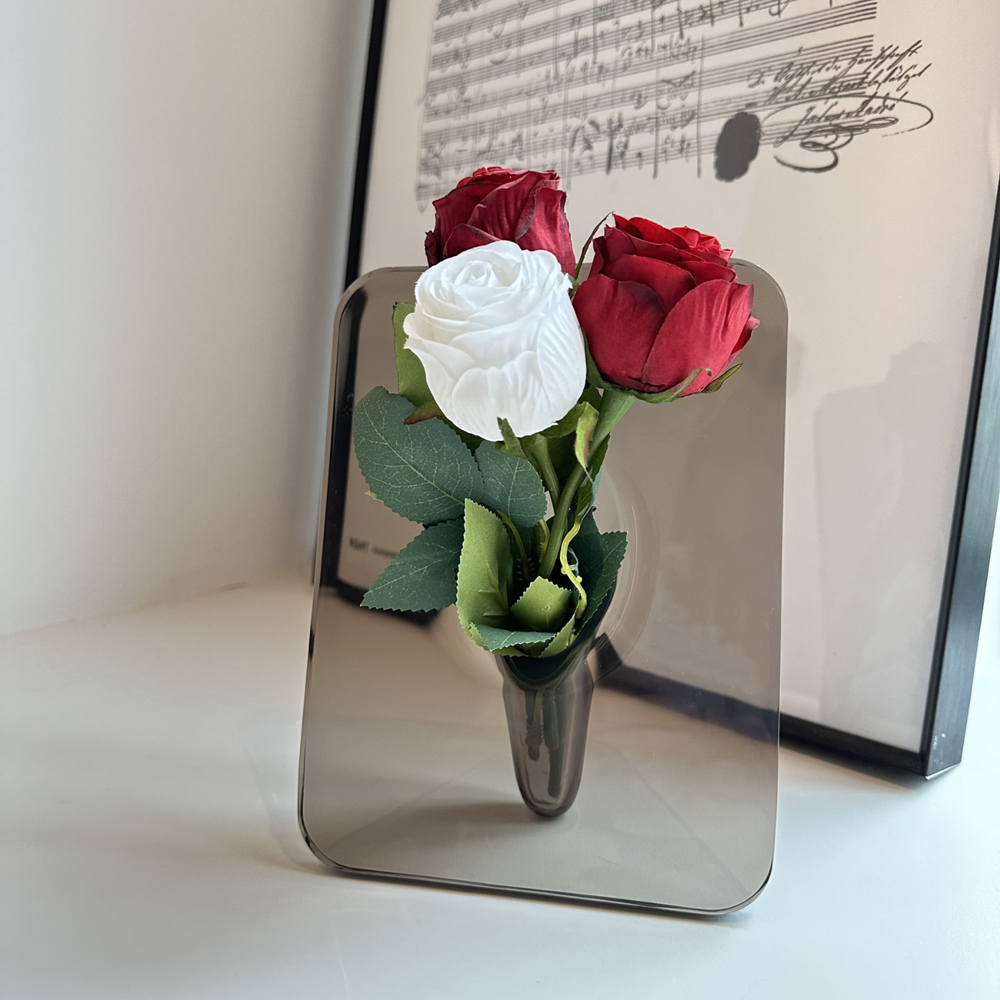 Acrylic Elegance Frame Vase