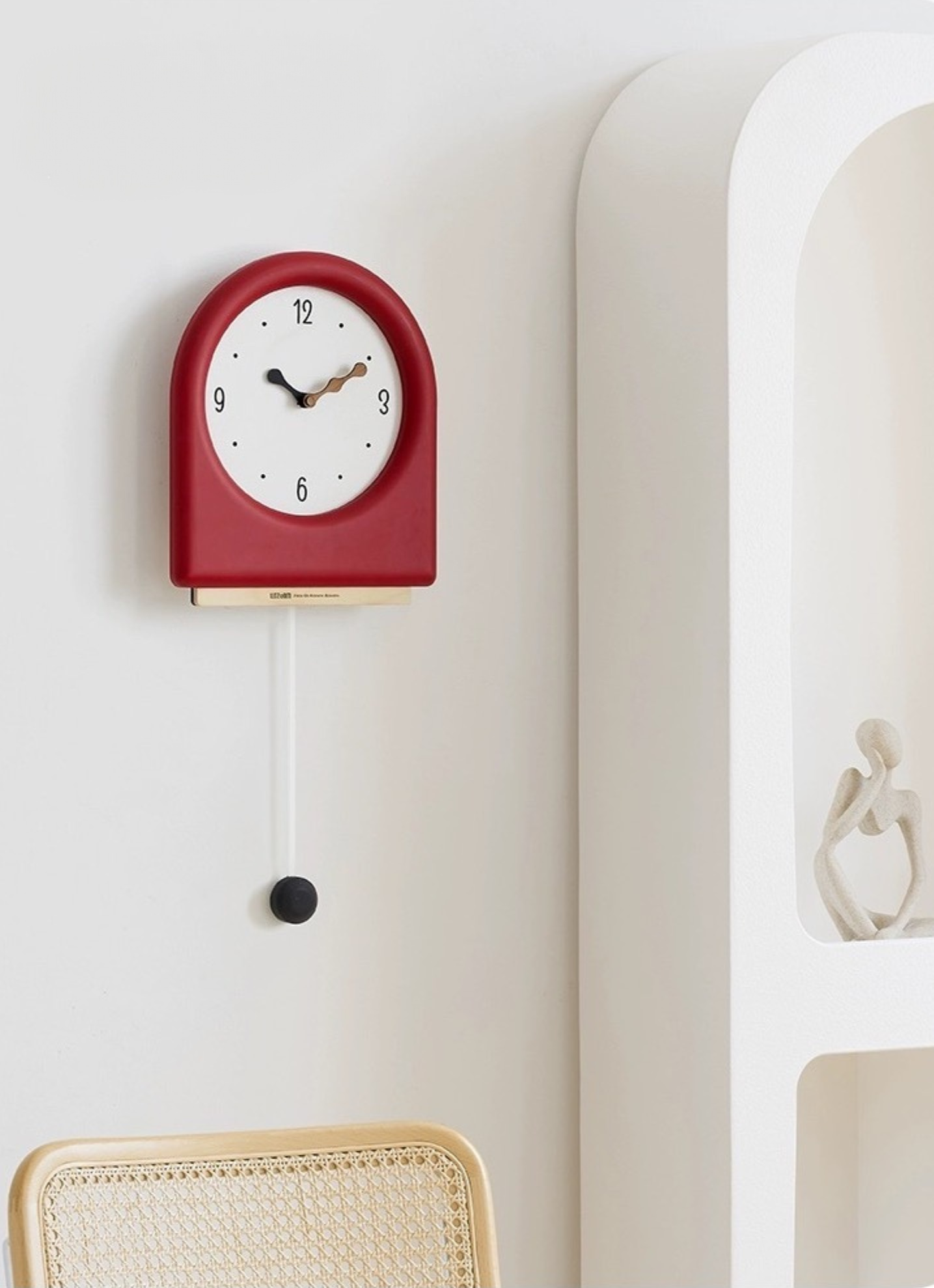 Playful Swing Wall Clock