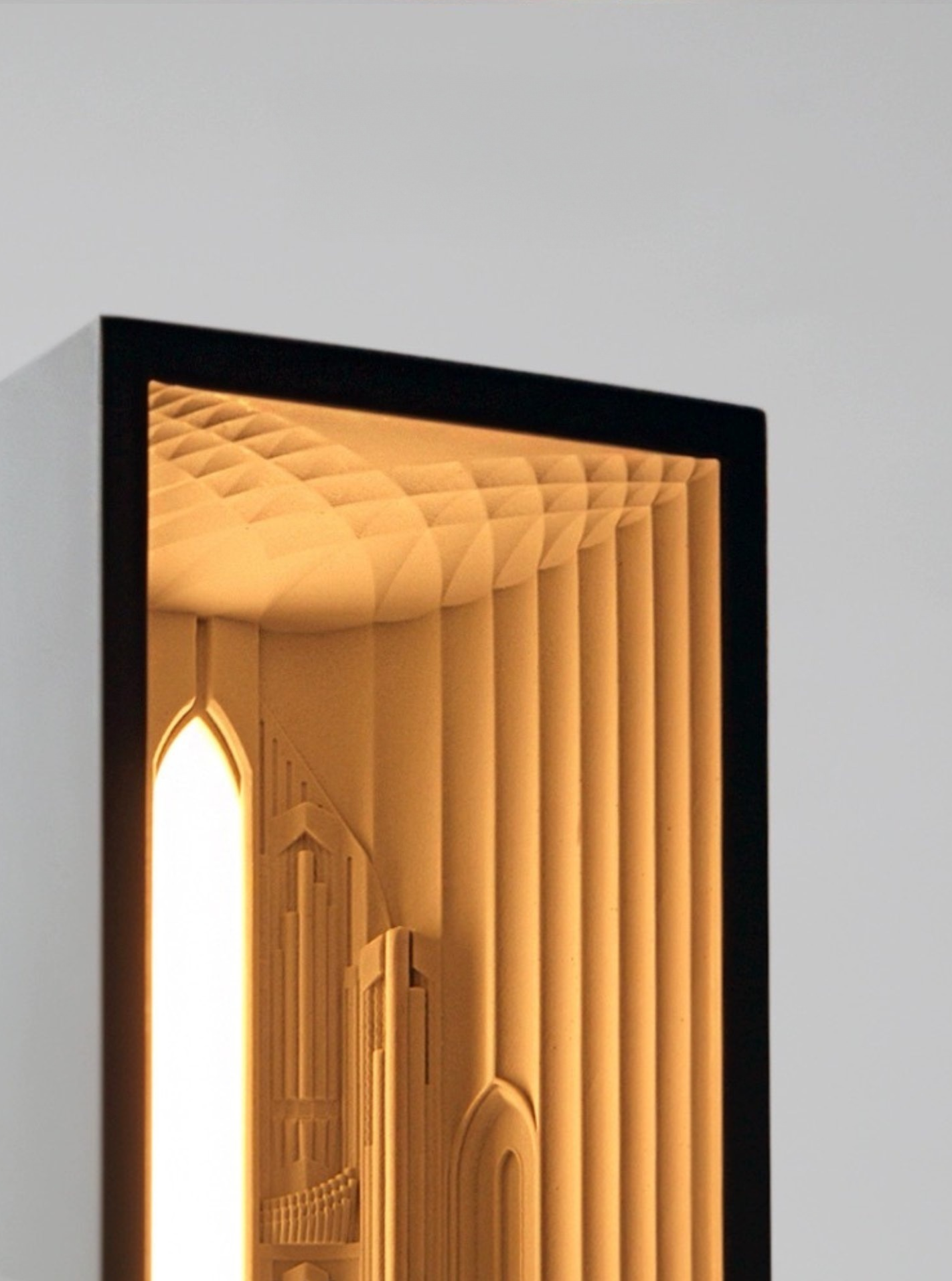 Organ Church Concrete Lamp