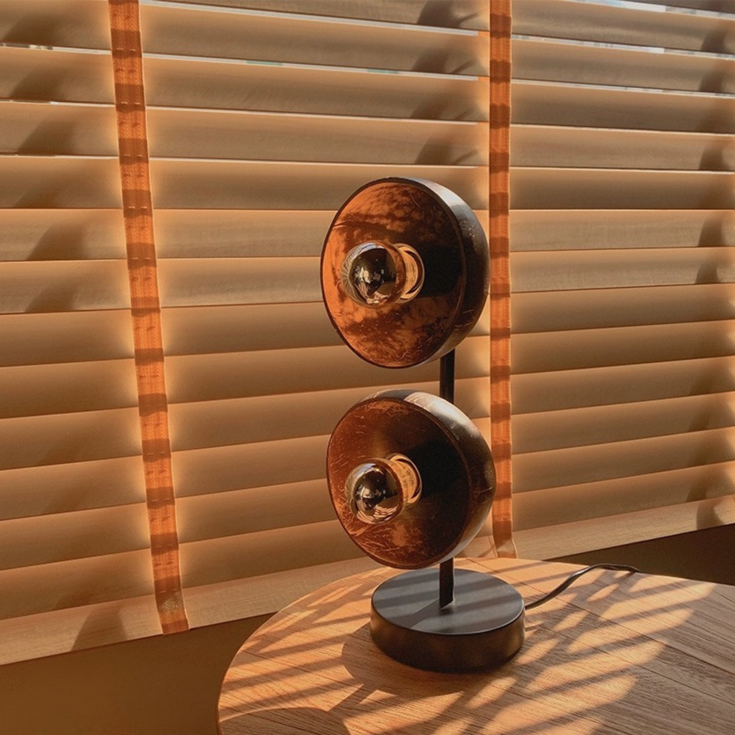 Cocnut Shell Lamp Coconut Shell Bedside Lamp – FancyAdd