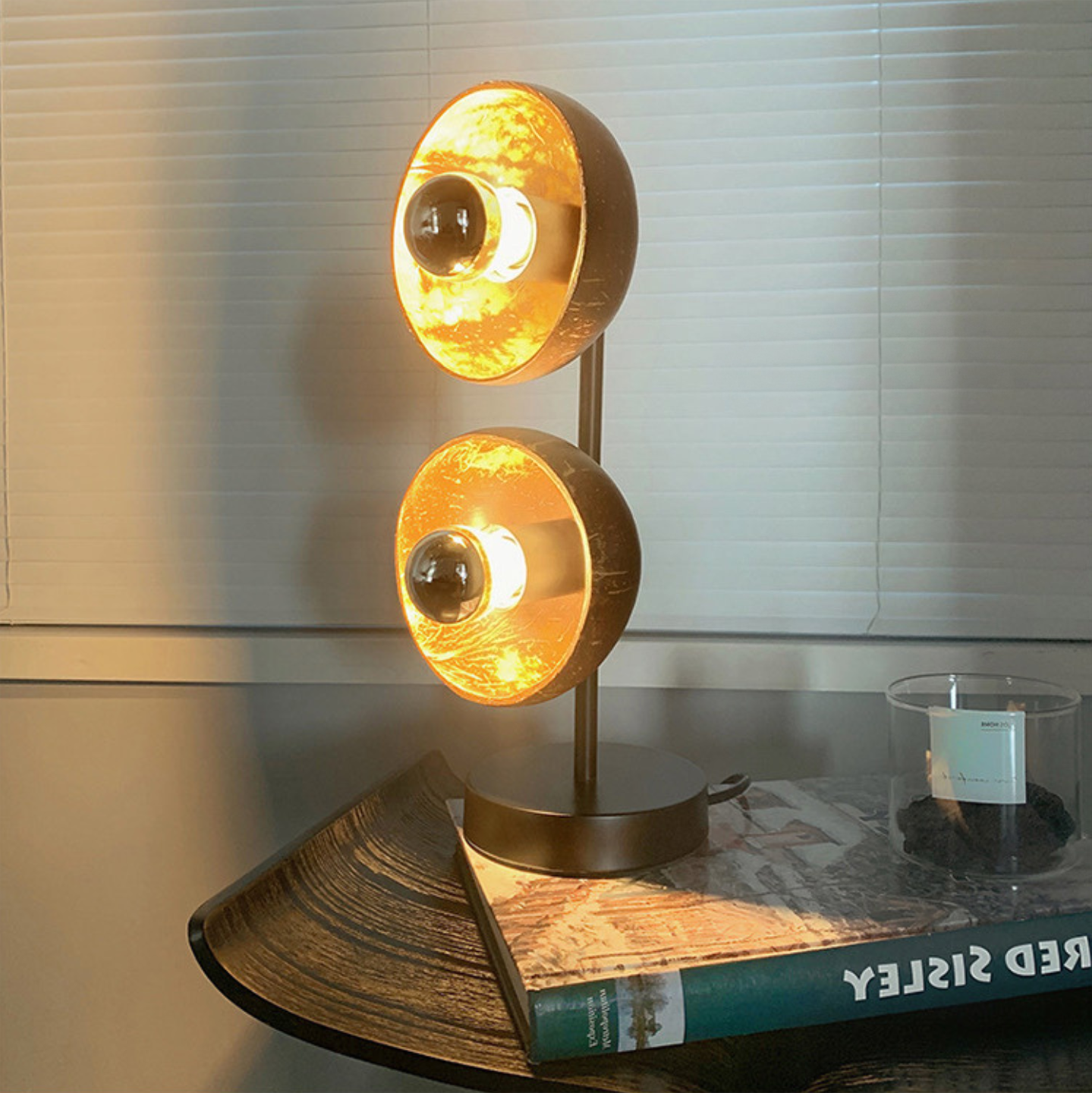 Coconut Shell Bedside Lamp