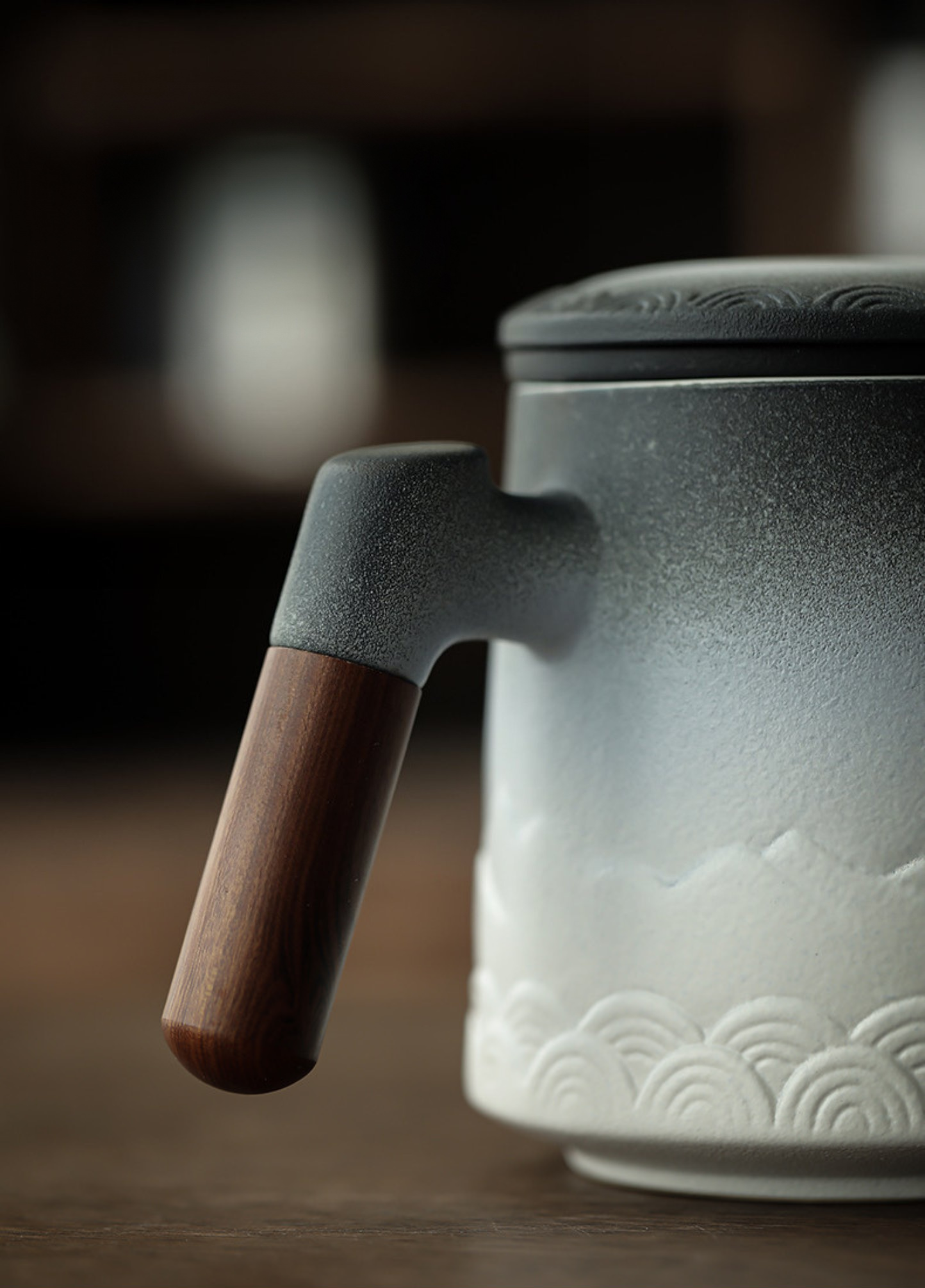 Zen Mountain Tea Infuser Mug