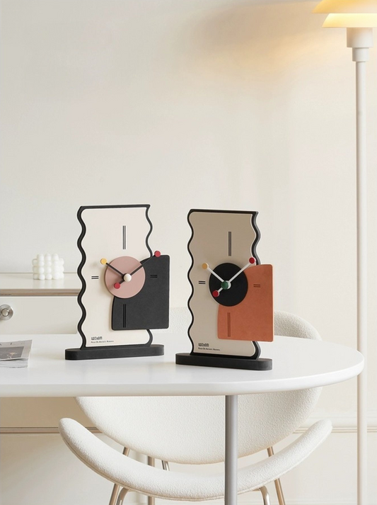 Eco Chic Artistic Tabletop Timepiece