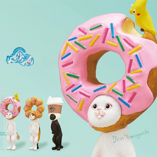 Sweet Treat Cat Figurines