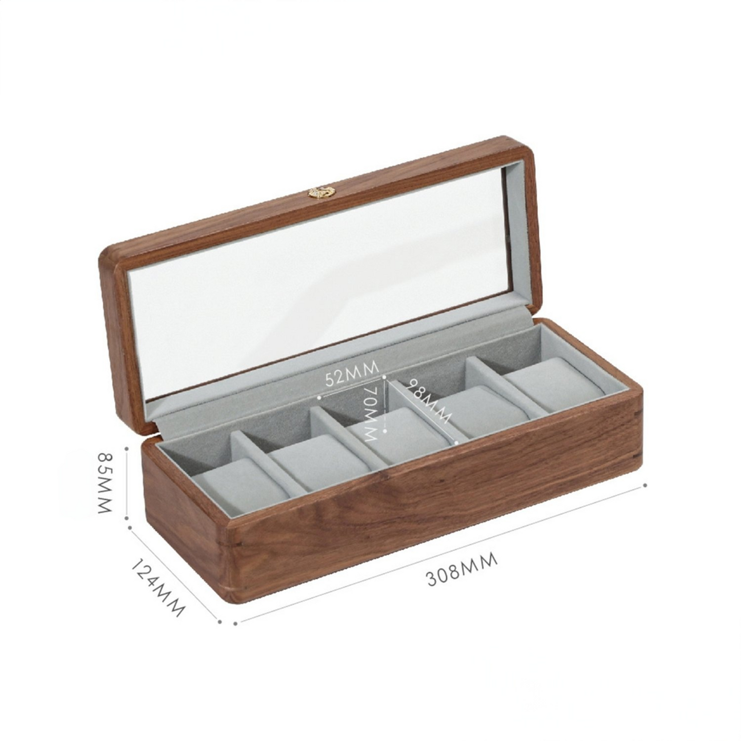 Timeless Walnut Watch Collector's Box