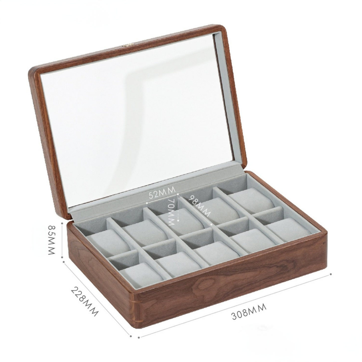 Timeless Walnut Watch Collector's Box