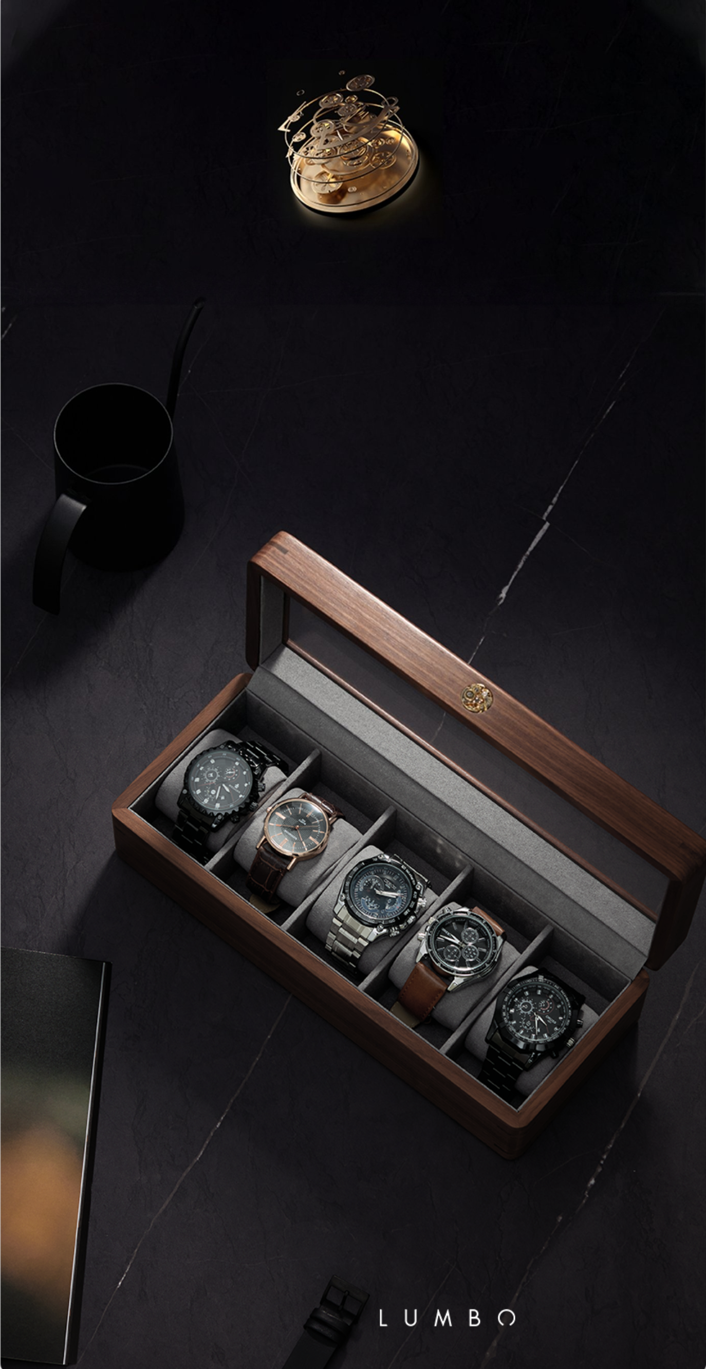 Timeless Walnut Watch Collector's Box