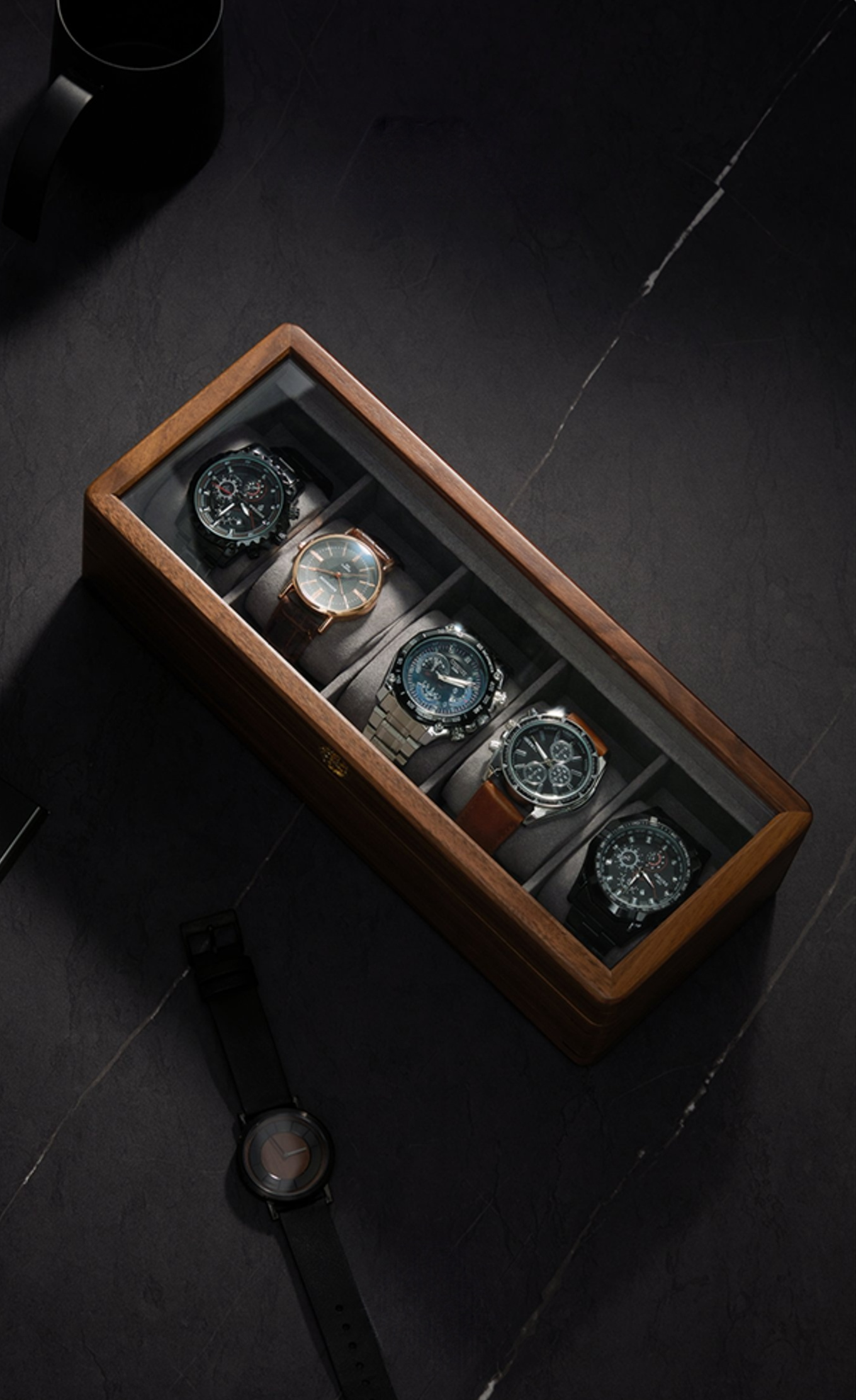 Timeless Walnut Watch Collector's Box