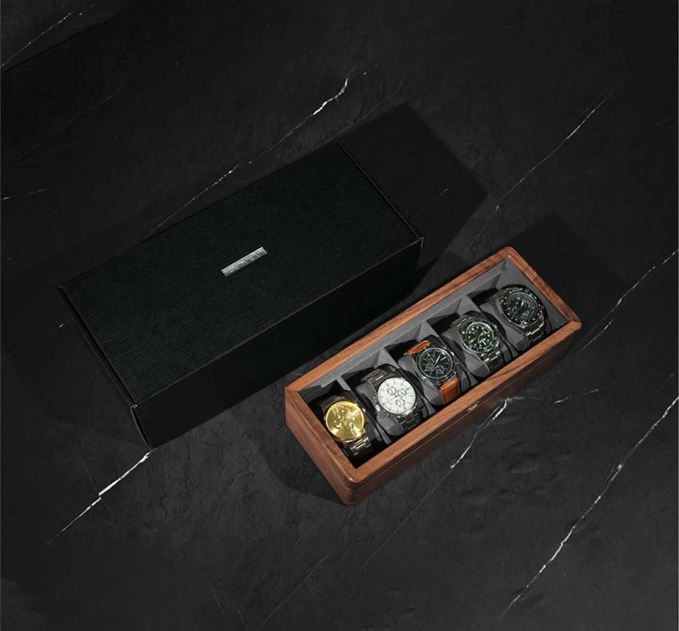 Timeless Walnut Watch Collector's Box