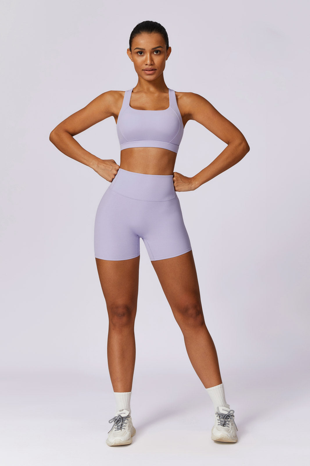 Flex Shorts - Lavender