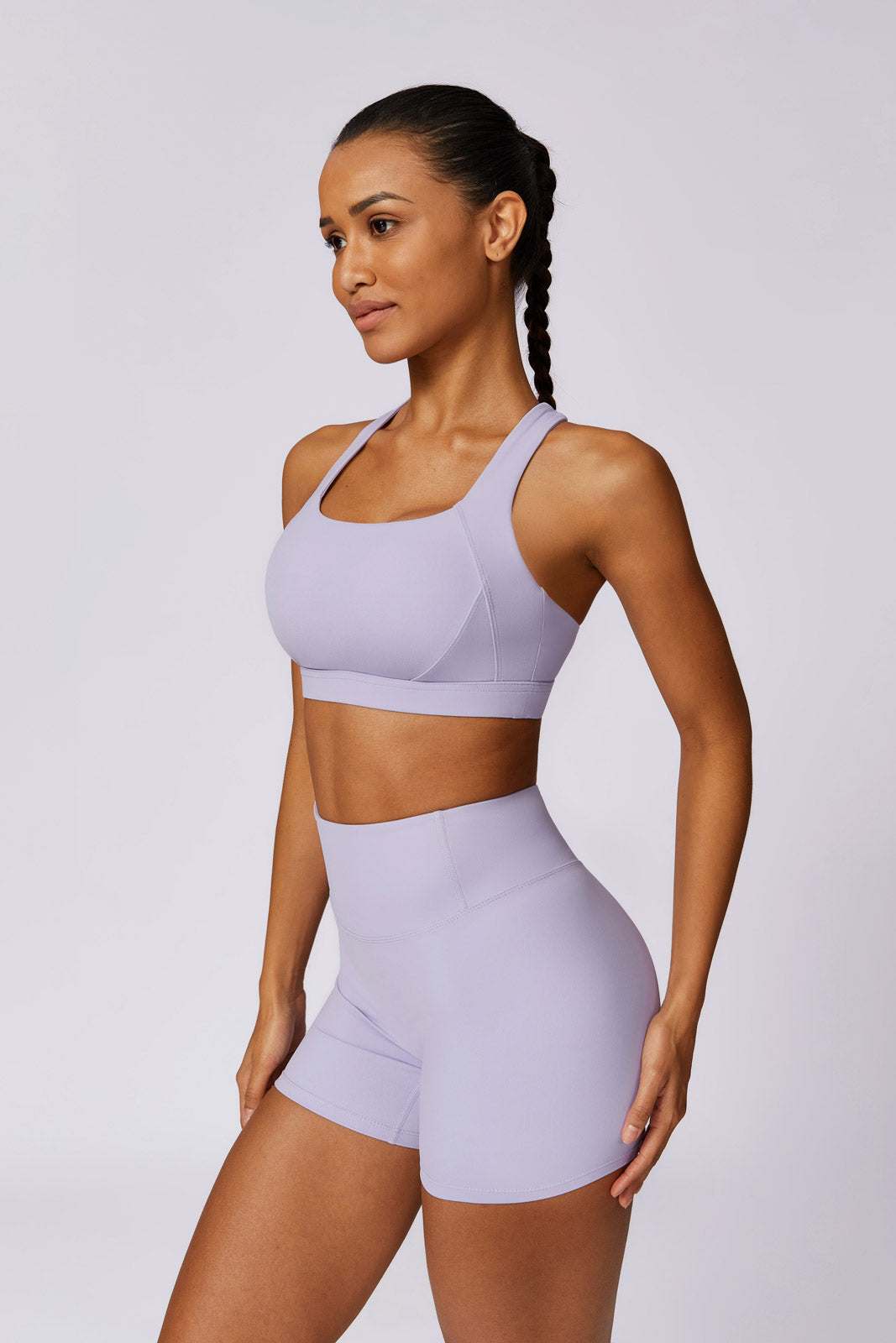 Flex Shorts - Lavender