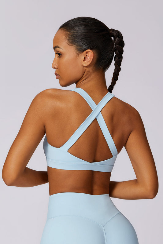 Flex Sports Bra - Ice Blue