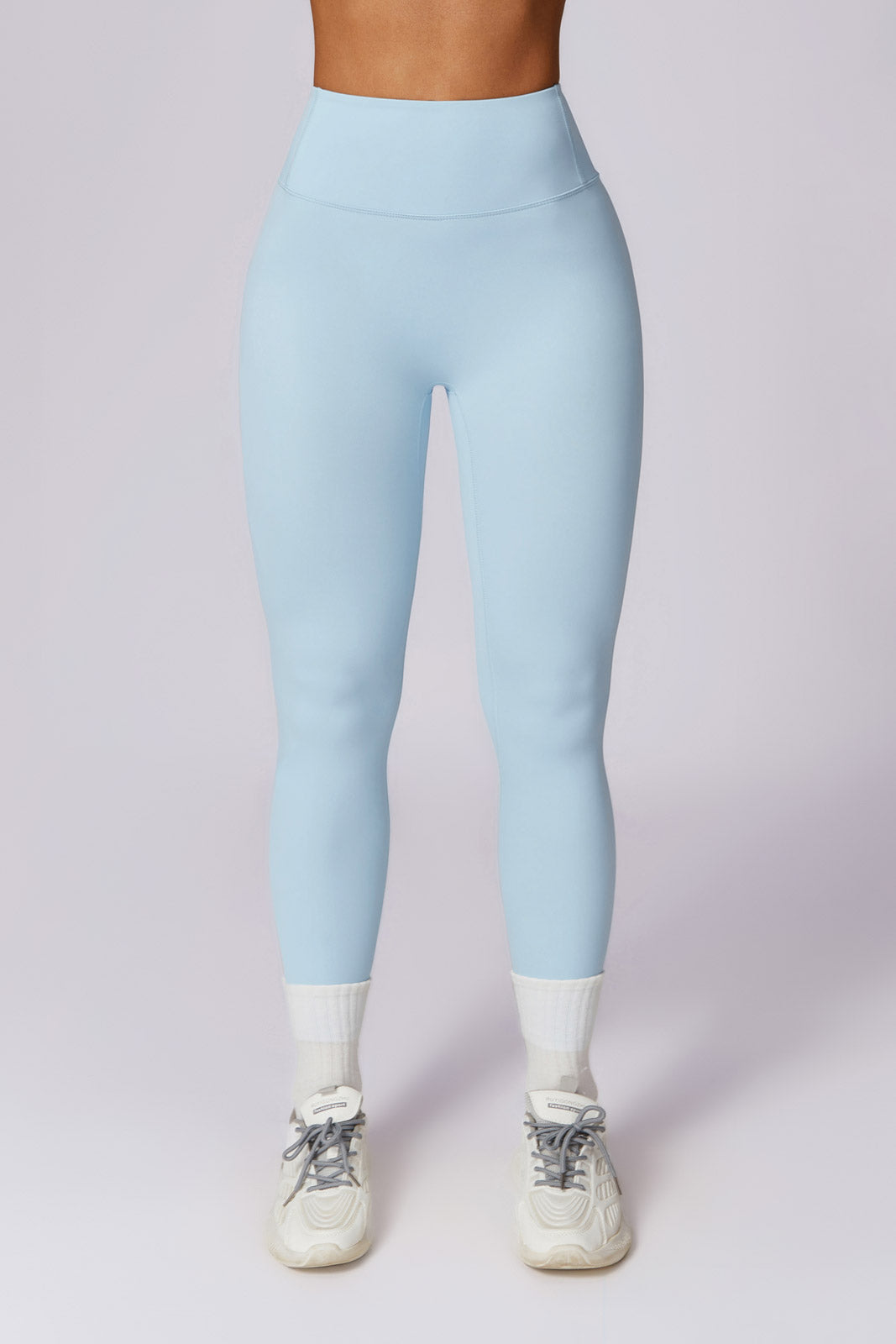 Flex Sports Bra and Leggings Set - Ice Blue