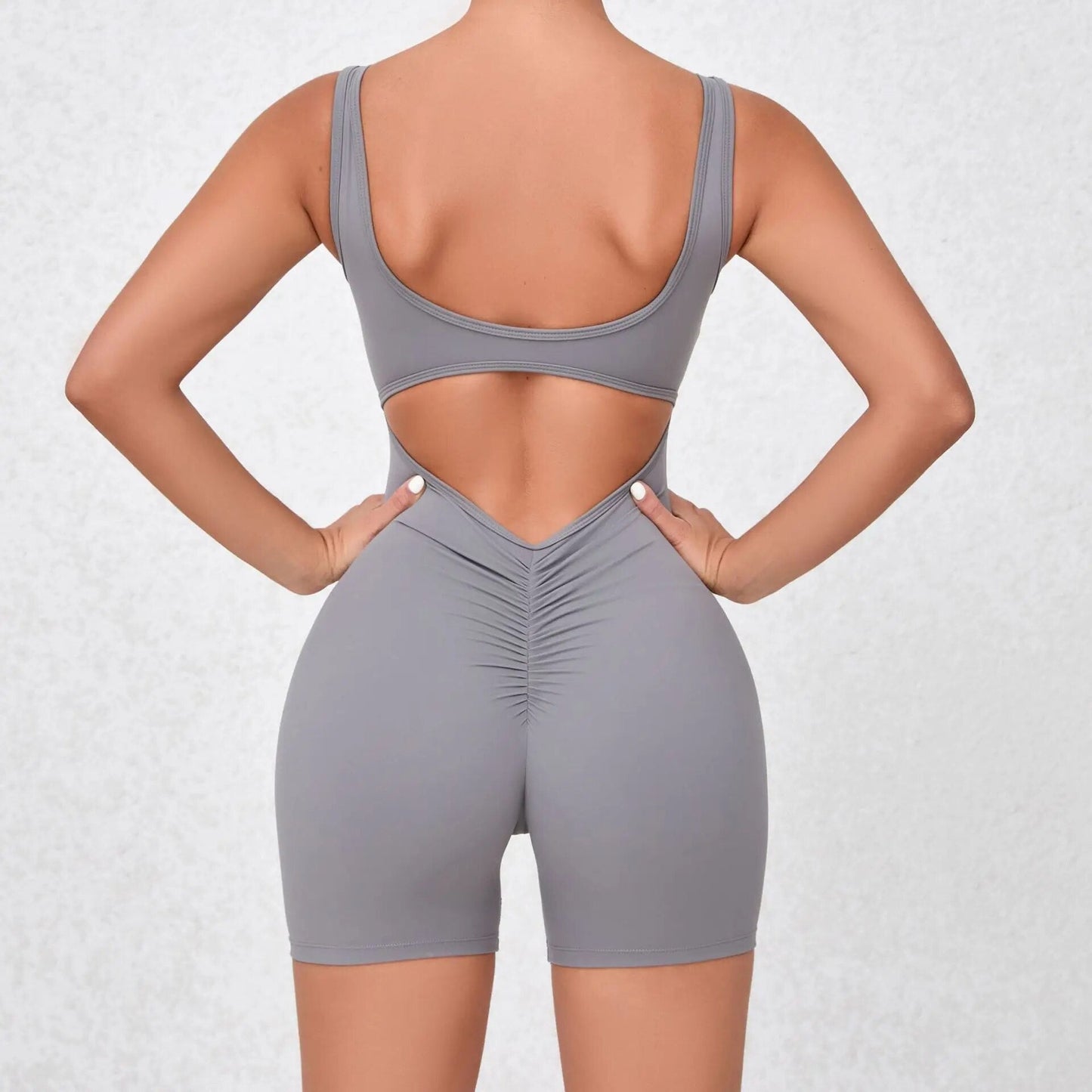 Scrunch Back Sculpting Romper