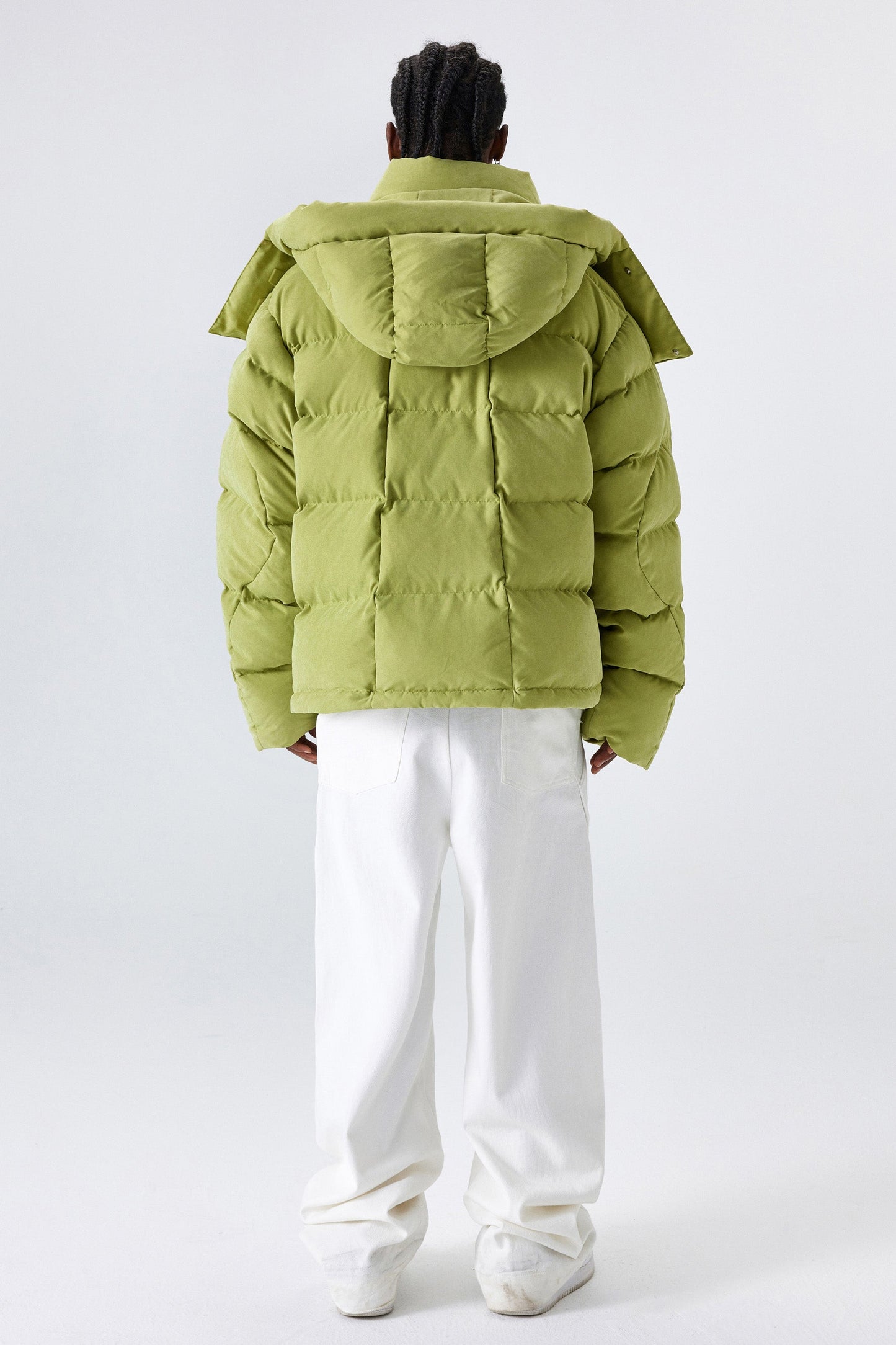 MEDM 후드 다운 재킷