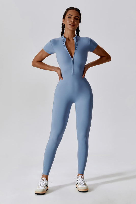 Super Sculpt Short Sleeve Jumpsuit