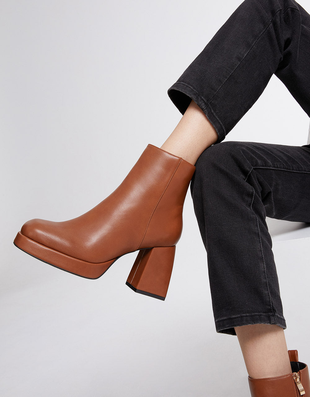 Platform Ankle Boots