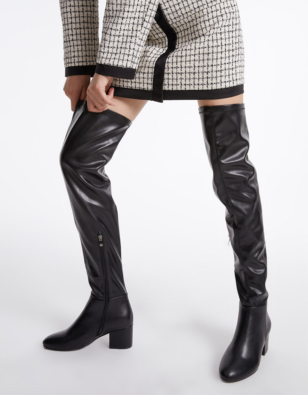 Over-The-Knee Heeled Boots