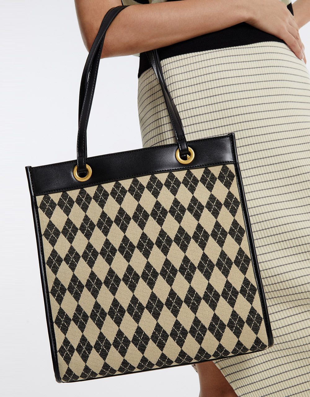 Argyle Tote Bag