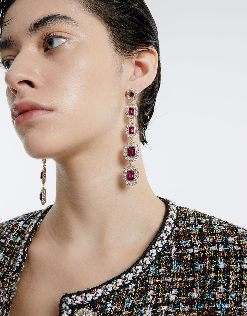 Embellished Drop Earrings