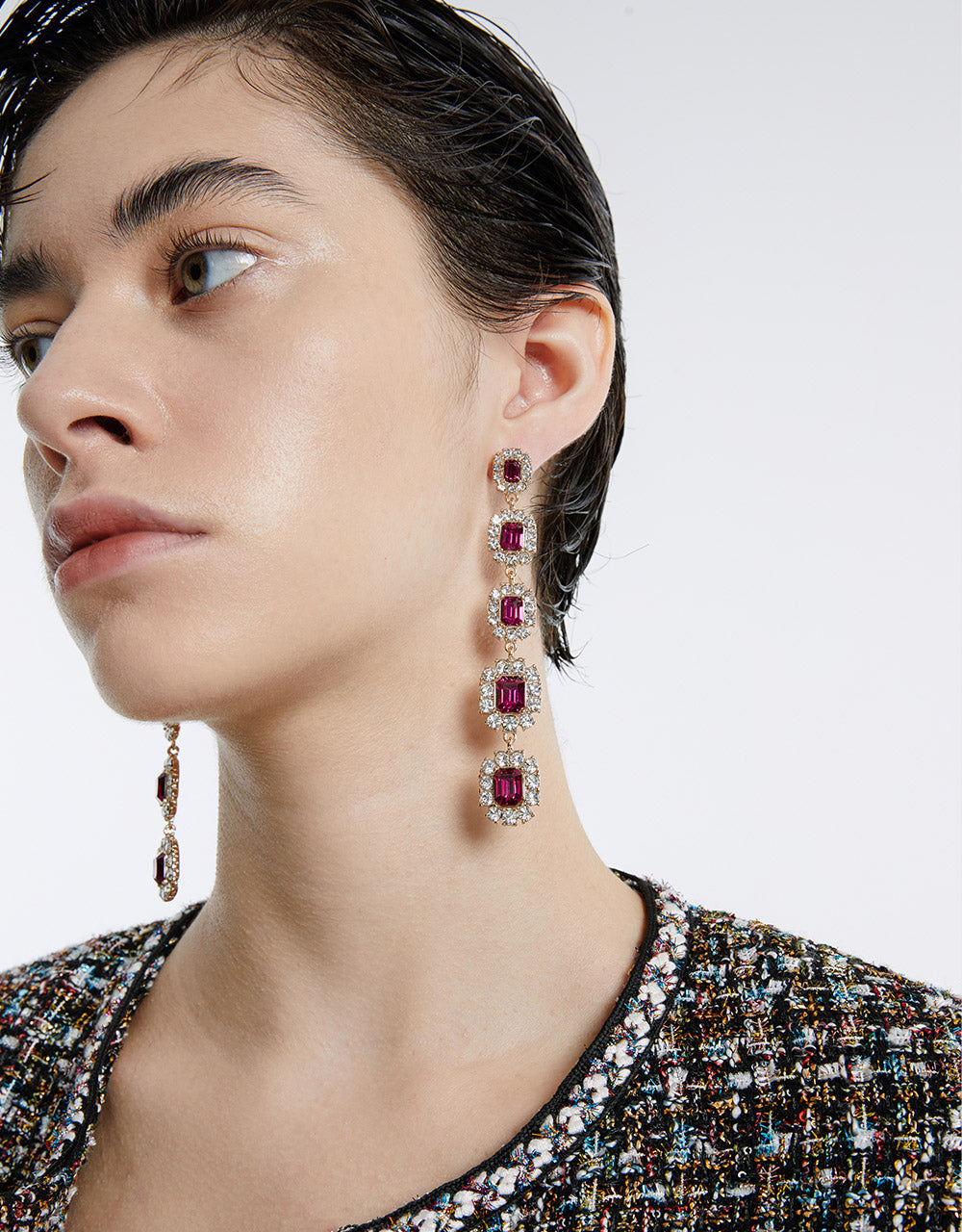 Embellished Drop Earrings