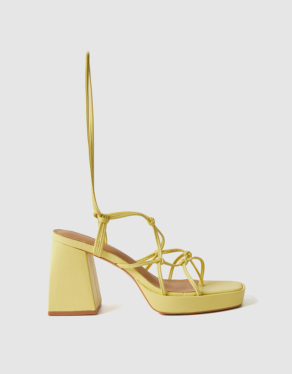 Strappy Platform Heeled Sandals