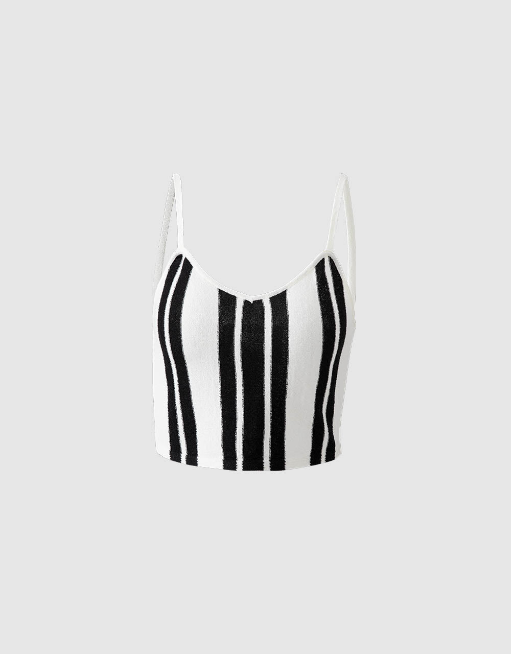 Striped Knitted Camisole