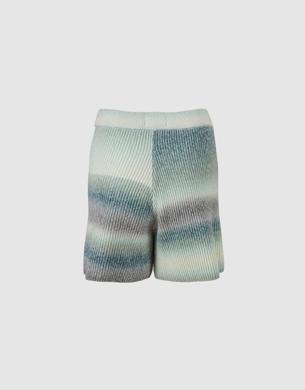 Ombre Knitted Shorts