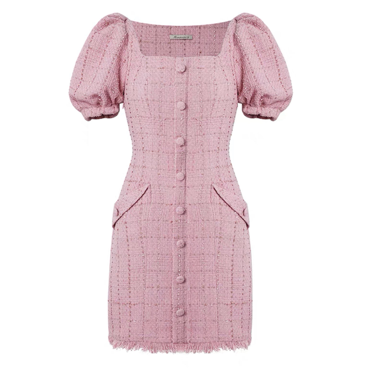 Ake Tweed Shift Dress