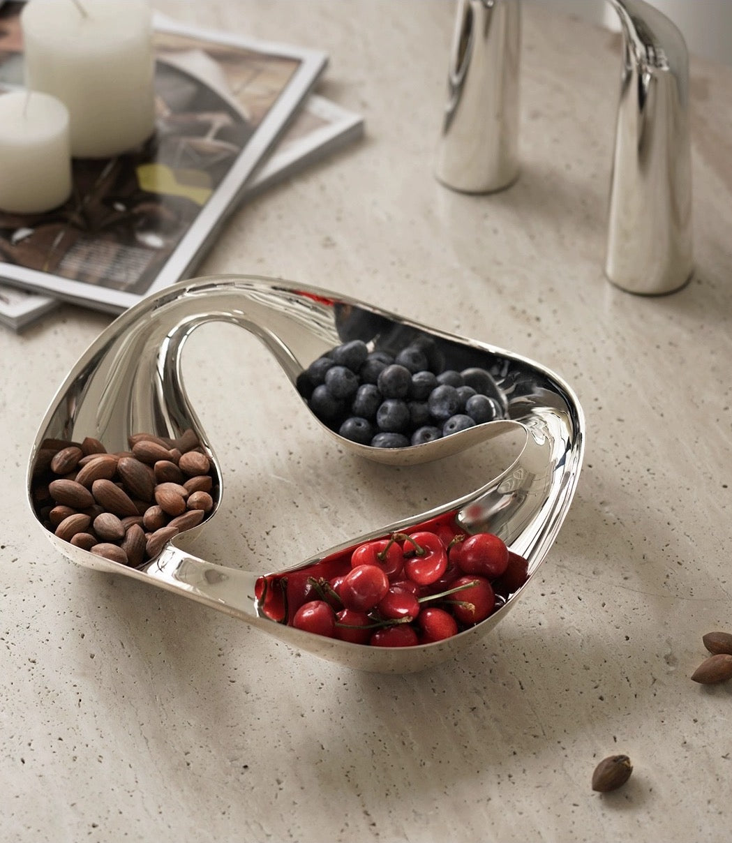 Stainless Steel Infinity Fruit Tray