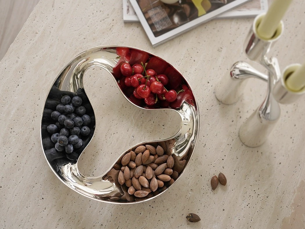 Stainless Steel Infinity Fruit Tray