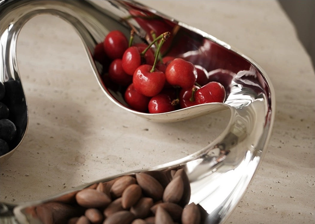 Stainless Steel Infinity Fruit Tray