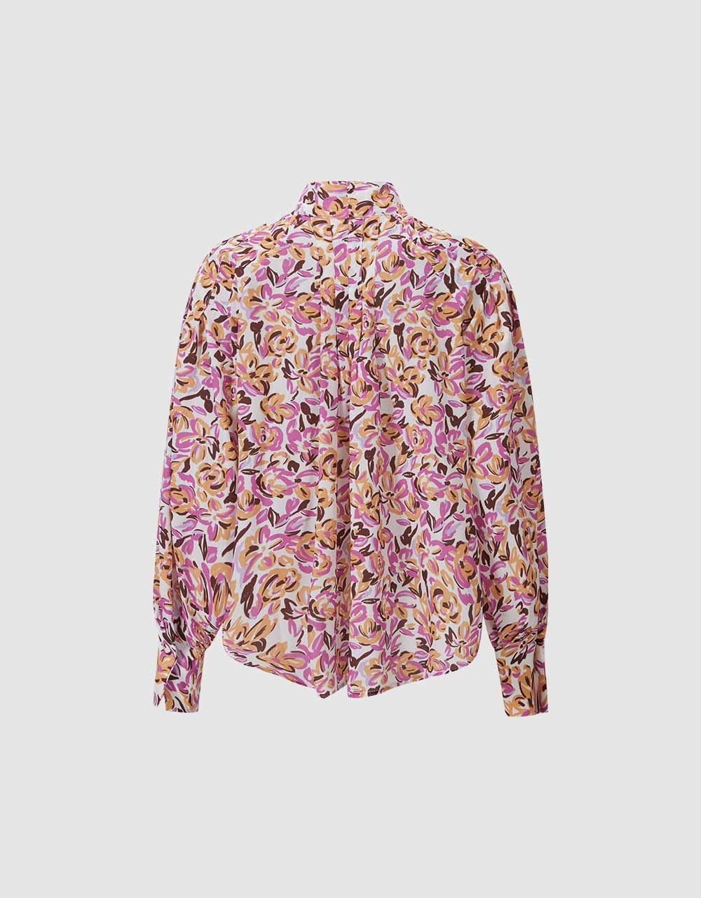 Bow Detail Floral Blouse