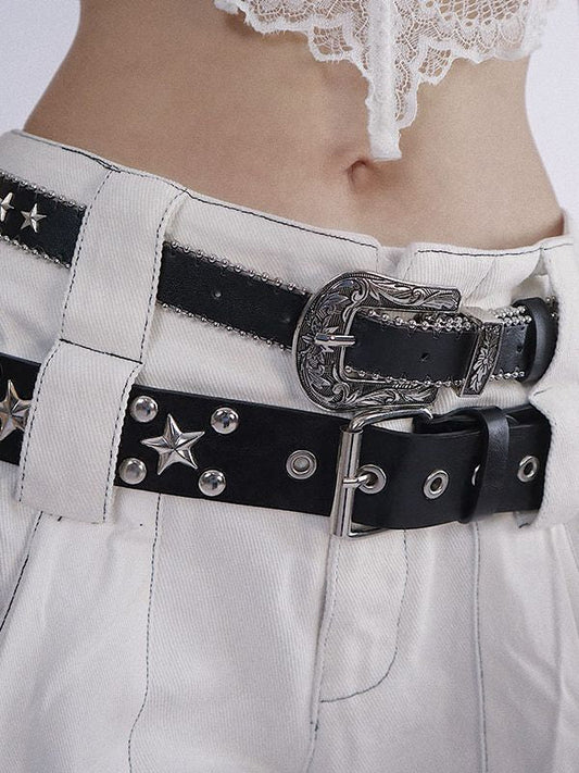 2type Studs Accent Belt