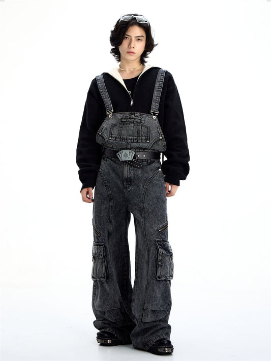 Unisex Denim Pants Overall