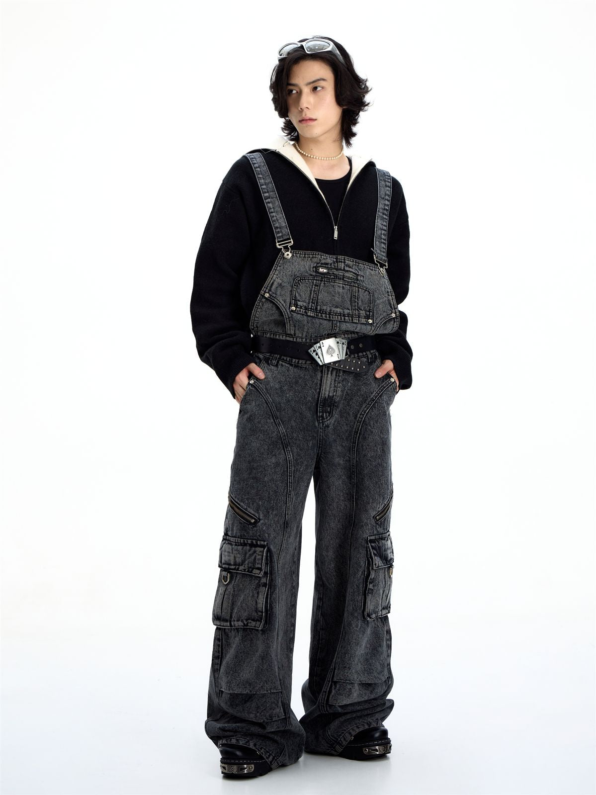 Unisex Denim Pants Overall