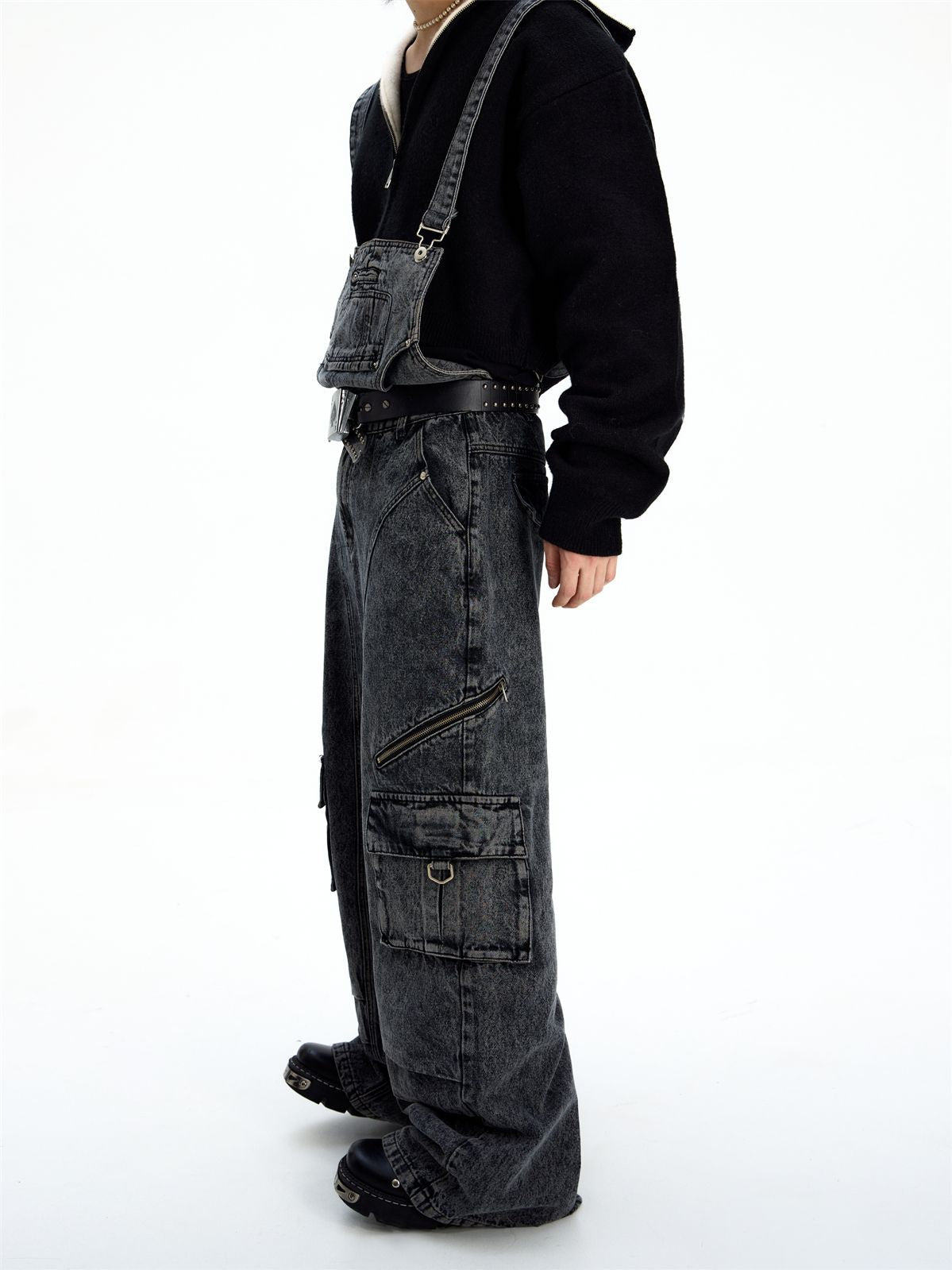 Unisex Denim Pants Overall