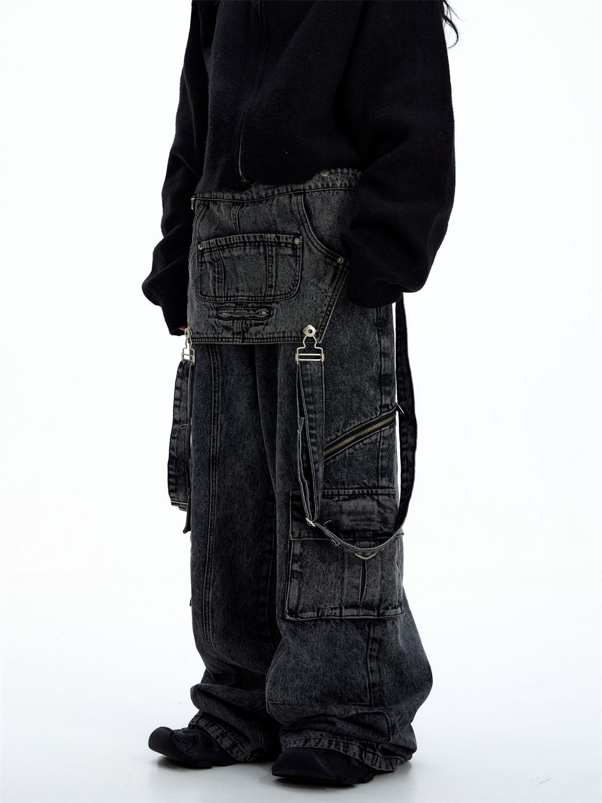 Unisex Denim Pants Overall