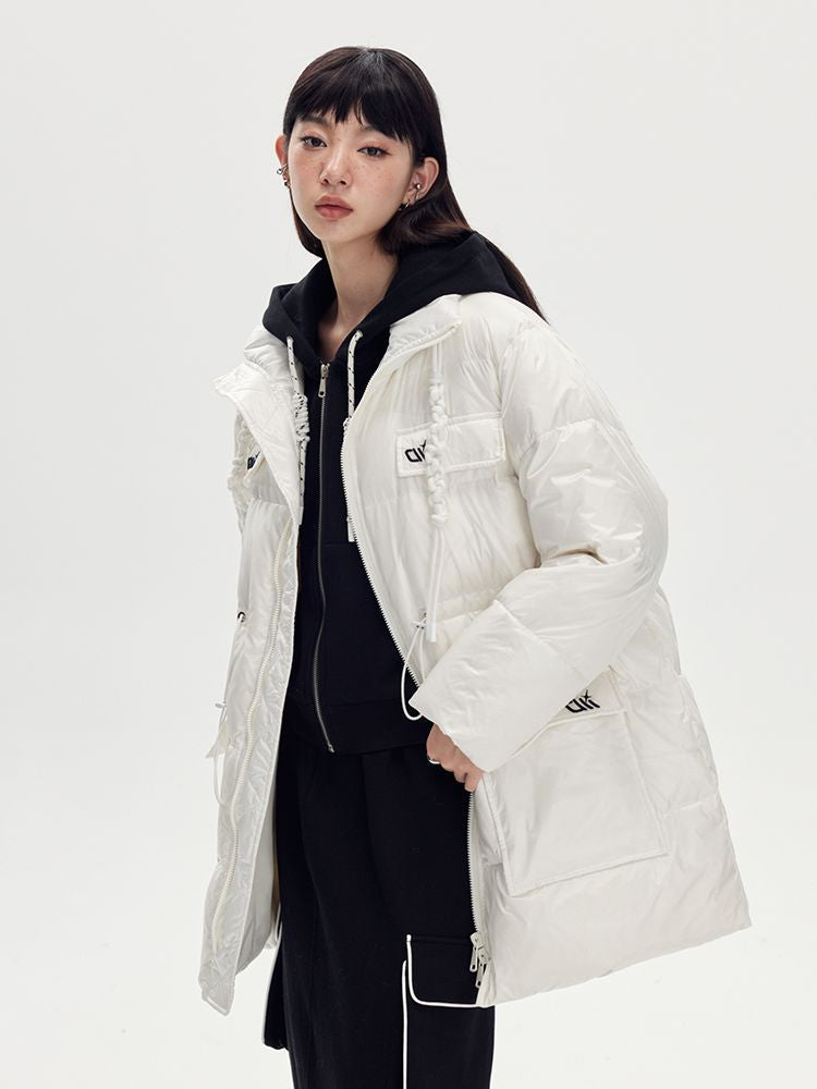 Stand-collar Casual Warm Down-Coat