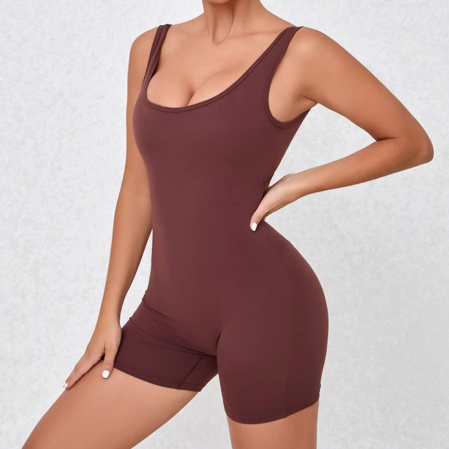 Scrunch Back Sculpting Romper