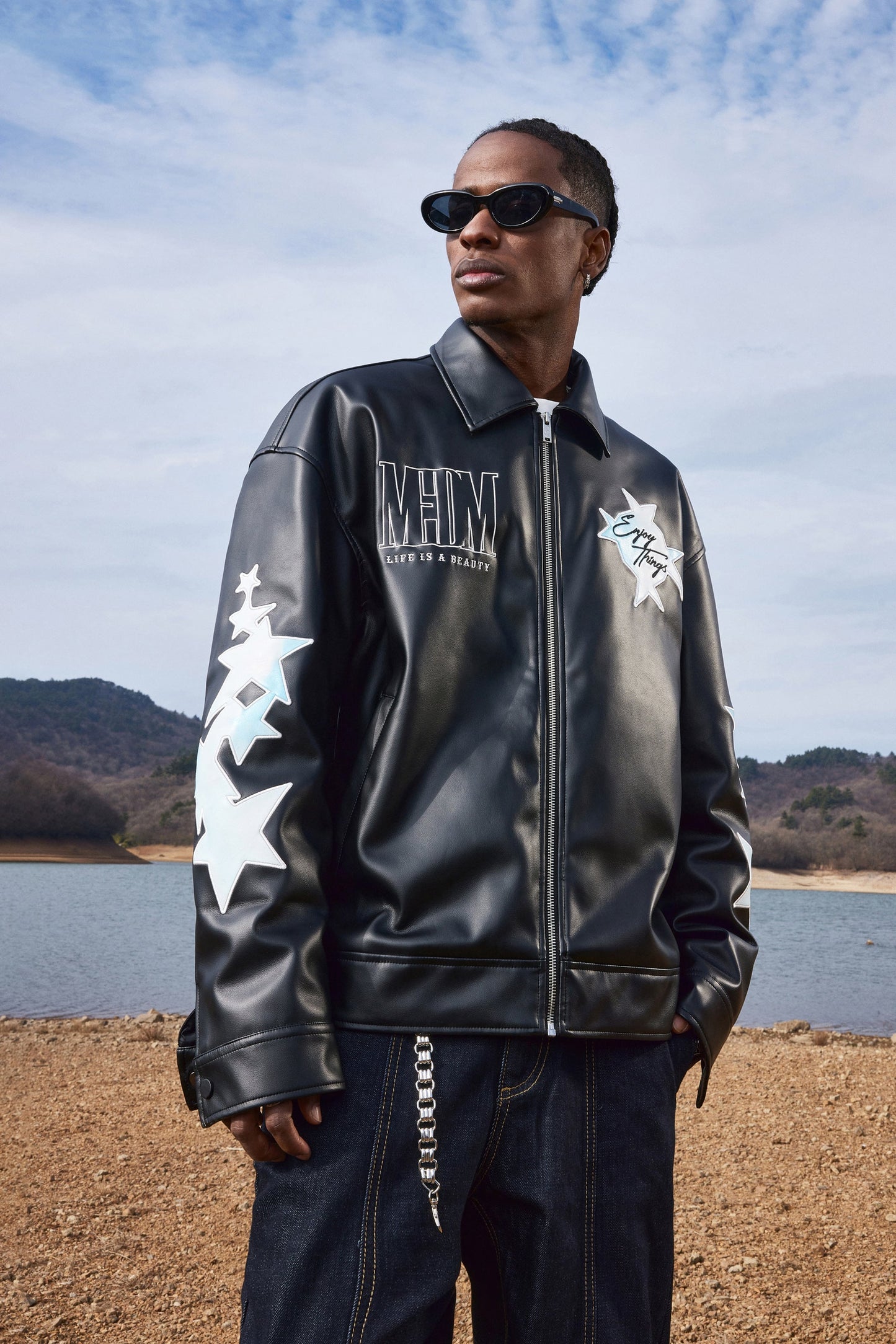 MEDM 스타 패치 재킷