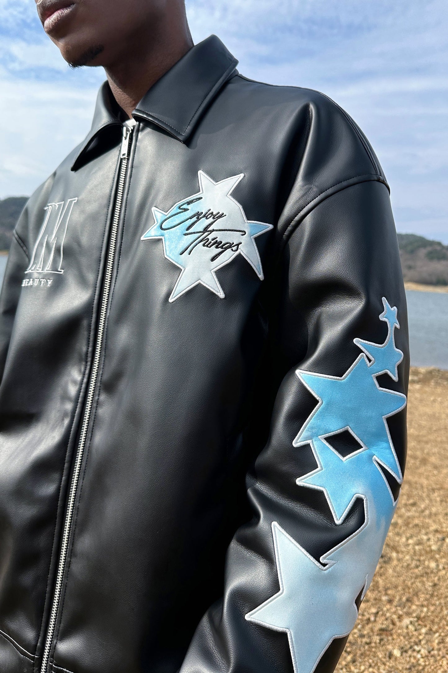 MEDM 스타 패치 재킷